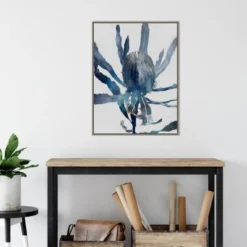 22" X 30" Flowers From The Ashes I By Urban Road Framed Canvas Wall Art Gray Wash - Amanti Art -Decor Vista GUEST 24f98ac0 62bf 41ad b5ae 79e434eb0211