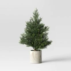 Artificial Plant Shimmer Pine Tree - Threshold™ -Decor Vista GUEST 26093034 971a 4781 98b8 f737fe45460c