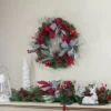 Northlight Plaid And Houndstooth And Red Berries Artificial Christmas Wreath - 24-Inch, Unlit -Decor Vista GUEST 2644b12e 77ee 4c0a adaa c9c2305afeec