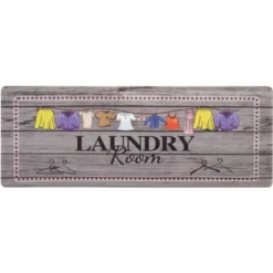 World Rug Gallery Laundry Room Standing Mat -Decor Vista GUEST 26a062b8 ee90 46ff 930b e5b6cadd7a4e