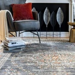 NuLOOM Penny Vintage Floral Medallion Area Rug -Decor Vista GUEST 26f300bf 2ef4 4f3a a364 0bee6f85b7a3