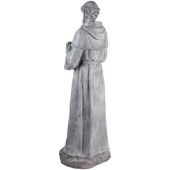 Northlight 28" St. Francis With Bird Outdoor Garden Statue -Decor Vista GUEST 289030dc 81c6 4def b7f7 f3360323088f