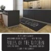 J&V TEXTILES 20" X 55" Oversized Cushioned Anti-Fatigue Kitchen Runner Mat (Rules Of The Kitchen) -Decor Vista GUEST 298d9173 aa4f 4ae2 a97b 42a0d1d9eedf