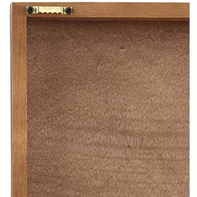 Dahlia Studios Ravenna 31 1/2" High Brown Rectangular Wood Wall Art 5 Dahlia Studios Ravenna 31 1/2" High Brown Rectangular Wood Wall Art - Image 3