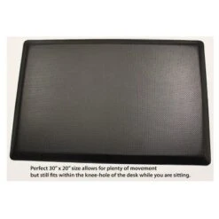 Medium Anti Fatigue Mat, 30" X 20" - Black -Decor Vista GUEST 2af8ac16 454e 414a 94a4 21cfe3140749