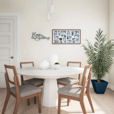 Metal Cutout- Keep Smiling Decorative Wall Sign-3D Word Art Home Accent Décor-Perfect For Modern Rustic Or Vintage Farmhouse Style By Lavish Home 5 Metal Cutout- Keep Smiling Decorative Wall Sign-3D Word Art Home Accent Décor-Perfect For Modern Rustic Or Vintage Farmhouse Style By Lavish Home - Image 3