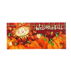 Evergreen Indoor Outdoor Doormat Bundle Set Of 5 - Frame And 4 Welcome Seasonal Inserts Pumpkins Lemonade Snowman Floral -Decor Vista GUEST 2b7977f4 df62 4dc9 9995 98a5e3d72e2f