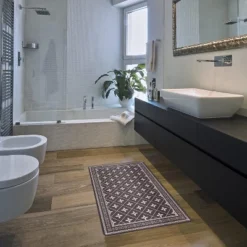 World Rug Gallery Border Anti-Fatigue Standing Mat -Decor Vista GUEST 2cad773d a492 49df 9ca2 bf1ef3a27885