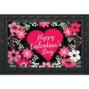 Briarwood Lane Happy Valentine's Floral Doormat Love Heart Indoor Outdoor 30" X 18" -Decor Vista GUEST 2d551cf0 15c2 423b 9577 579a95a9f9f6