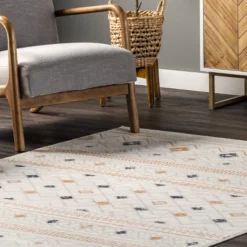 NuLOOM Sevanna Distressed Global Trellis Area Rug -Decor Vista GUEST 2d86b62d f1e0 4b3d bab5 f2844b48867f