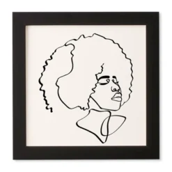 Domonique Brown Soul Fro Framed Wall Art Black - Deny Designs 9 Domonique Brown Soul Fro Framed Wall Art Black - Deny Designs -Decor Vista GUEST 2e3dd1e2 7a40 4c50 92d7 781e008f251a