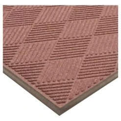 Burgundy Solid Doormat - (3'x4') - HomeTrax -Decor Vista GUEST 2e614497 726c 495d a83d aa5a408ce894