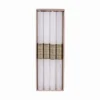Northlight 12" White Traditional Cylindrical Taper Candle Box -Decor Vista GUEST 2e8ed783 7caa 4129 b840 88a92646ec61