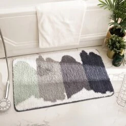 Zarkea® 18" X 27" Washable Gradient Color Block Accent Rug, Pet-Proof,Indoor/Outdoor Use,Anti-Scratch & Chew-Resistant -Decor Vista GUEST 2e9ddb29 bbc7 44c8 b701 f04b5f743ade