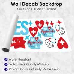 Big Dot Of Happiness Thank You Nurses - Peel And Stick Nurse Appreciation Week Decoration - Wall Decals Backdrop -Decor Vista GUEST 2eeabc09 fc09 4b84 8f7c 938967b03a9c