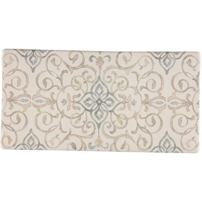 39" X 20" PVC Rustic Medallion Anti-Fatigue Kitchen Floor Mat - J&V Textiles 5 39" X 20" PVC Rustic Medallion Anti-Fatigue Kitchen Floor Mat - J&V Textiles - Image 3