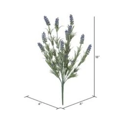 Vickerman 46" Artificial Green Leaf Spray. Includes 3 Sprays Per Pack. -Decor Vista GUEST 306395dd 6ff4 4e8d a9df 5db45214e16f