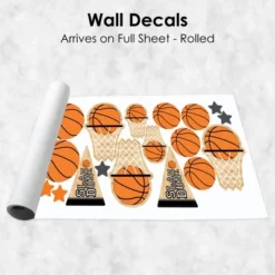 Big Dot Of Happiness Nothin’ But Net - Basketball - Peel And Stick Sports Decor Vinyl Wall Art Stickers - Wall Decals - Set Of 20 -Decor Vista GUEST 30ba66bf 88c7 46c2 8634 c9c53a33c128