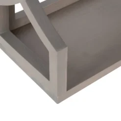 25" X 28" Raines Wood Decorative Wall Shelf Gray - Kate & Laurel All Things Decor -Decor Vista GUEST 30ef866d bf8a 40f6 bcf6 2fe2f928f3f1