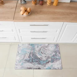 World Rug Gallery Contemporary Marble Anti-Fatigue Standing Mat -Decor Vista GUEST 31662abb 7582 466a 8949 6368e0ed7bfb