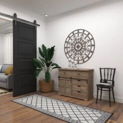 Metal Fleur De Lis Scrollwork And Wall Decor Black - Olivia & May -Decor Vista GUEST 31baadf7 5e6b 46b8 9067 c04a6772f15e