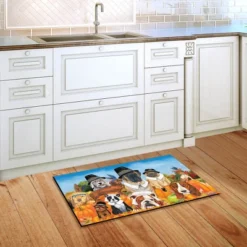 Briarwood Lane Give Thanks Dogs Thanksgiving Doormat Pet Humor Indoor / Outdoor 30" X 18" -Decor Vista GUEST 326f1e16 8f56 4ee7 a65d ebbe66ae22d1