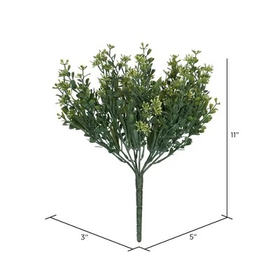 Vickerman 20" Artificial UV Coated Pink Woodruff Bush. 7 Vickerman 20" Artificial UV Coated Pink Woodruff Bush. - Image 5