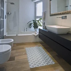 World Rug Gallery Modern Trellis Pattern Anti Fatigue Standing Mat -Decor Vista GUEST 32a13e37 b6a9 4776 ac15 9e5cf4dcd36a