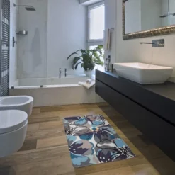 World Rug Gallery Modern Large Floral Anti Fatigue Standing Mat -Decor Vista GUEST 3316545f b67f 4ee4 b152 b260fc994249