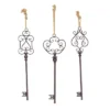 Set Of 3 Metal Keys Wall Decors With Rope Hanger Black - Olivia & May -Decor Vista GUEST 33382459 8b9e 4f6a 91f6 08d172fa511f