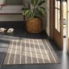 2'x3' Washable Striped Accent Rug Heathered Gray/Brown Almond - Threshold™ -Decor Vista GUEST 341effba 0470 49c0 a372 9f2c68454d1c