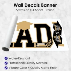 Big Dot Of Happiness Law School Graduation Party Decor - Vinyl Wall Decals - Grad -Decor Vista GUEST 34e948af 1c66 4e4e 9e5d c72a5a0da2ee