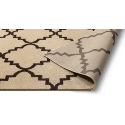 Harbor Trellis Quatrefoil Geometric Modern Casual Contemporary Traditional Moroccan Lattice Soft Area Rug -Decor Vista GUEST 357bccde b23b 4912 b817 8ab3d12dc3a2