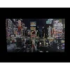 Northlight LED Lighted NYC Times Square And Classic Cars Canvas Wall Art 15.75" X 23.75"