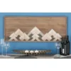 Wood Geometric Mountain Wall Decor Brown - Olivia & May -Decor Vista GUEST 36a8d2f0 0152 4e47 b380 8c7d1c5db735