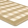 Kate Aurora Linen & White Buffalo Plaid Memory Foam Anti-Fatigue Kitchen Floor Mat 30 In. W X 18 In. L 2 Kate Aurora Linen & White Buffalo Plaid Memory Foam Anti-Fatigue Kitchen Floor Mat 30 In. W X 18 In. L -Decor Vista GUEST 38566cfa 05cc 405f ba23 7dcc69d90a82