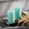 Sea Foam Pillar Candles - Set Of 2 -Decor Vista GUEST 386c6b53 416a 4e67 82a9 e1c02b527f4f