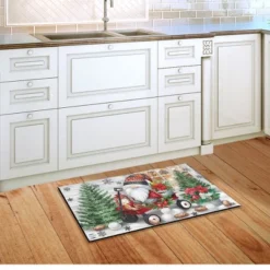 Wagon Gnome Winter Christmas Doormat 30" X 18" Indoor Outdoor Briarwood Lane 9 Wagon Gnome Winter Christmas Doormat 30" X 18" Indoor Outdoor Briarwood Lane -Decor Vista GUEST 3905eb87 a154 4786 8cba c8841d83bf60