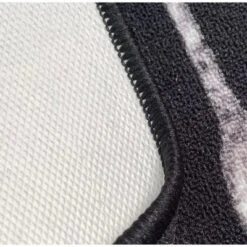 Home Mart Goods Black Washable Kitchen Mat With Non-Slip Backing - 17"x24" -Decor Vista GUEST 39117d43 df41 4e11 8b03 067a6f183697