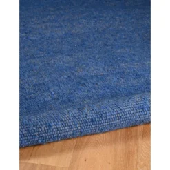 Verginia Solid Berber Reversible Flatweave Rug - Linon -Decor Vista GUEST 3a10b024 5d9b 40ed 8d77 86d5dbf1380f