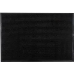 KAF Home Oversized Ribbed Door Mat | 24 X 36 Inches, Durable Indoor Outdoor Entry Way Rug | Perfect For Mud-Rooms, High Traffic Areas, Garages, Storefronts, And Everyday Home Use -Decor Vista GUEST 3a452d8e 4173 4921 aea0 2a18fcddc426