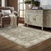 Salina Traditional Persian Style Inspired Area Rug Charcoal/Ivory - Captiv8e Designs