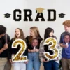 Big Dot Of Happiness Gold Graduation Party Decor - Vinyl Wall Decals - Grad -Decor Vista GUEST 3ba1f40a 96e2 497f b369 131249db36ea