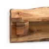 Alpine Live Edge Wood Mantel Shelf Natural Brown - Alaterre Furniture 1 Alpine Live Edge Wood Mantel Shelf Natural Brown - Alaterre Furniture -Decor Vista GUEST 3cb7b36d 1282 45b8 9951 aa8555a1cc68