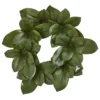 Nearly Natural 22” Magnolia Leaf Artificial Wreath -Decor Vista GUEST 3cf62c60 1b89 4ac6 ac6d 0fdcfedb710e