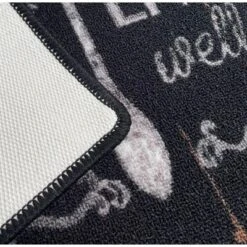 Home Mart Goods Black Washable Kitchen Mat With Non-Slip Backing - 17"x24" -Decor Vista GUEST 3d97d14f ab09 4f0d bce3 d6c5dc6223e2