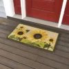 Evergreen Indoor/Outdoor Sunflower Hooked Polypropylene Accent Rug - 24 X 42 -Decor Vista GUEST 3ed9f286 a54f 4877 ad56 203e10ca90f1