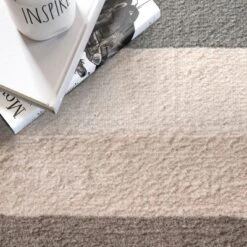 Nuloom Malani Bengal Striped 5x8 Indoor Area Rug For Living Room Bedroom Dining Room Kitchen, Beige/Ivory -Decor Vista GUEST 3f8647f1 7d18 43f3 81a7 45c893bd24d1