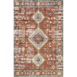 NuLOOM Everly Vintage Boho Machine Washable Area Rug -Decor Vista GUEST 4038ef1f 5e28 43be b162 ae73fad10e87