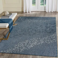 Liora Manne Carmel Indoor/Outdoor Rug Navy -Decor Vista GUEST 41139e43 c87b 483f 82f6 49568e1630c3